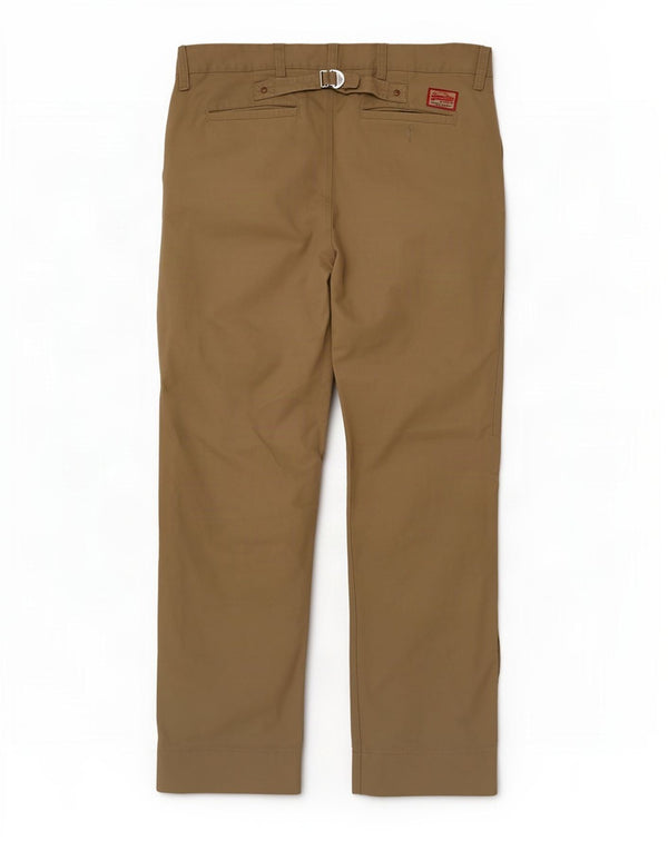 Superdry Pantalon Chino Droit Homme W34 L32 Beige