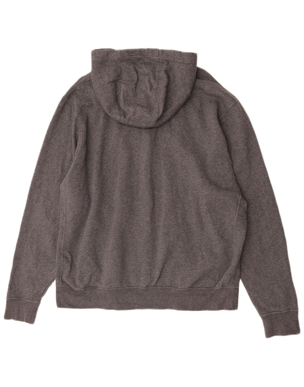 Nike Pull à capuche graphique pour homme XL en coton moucheté gris
