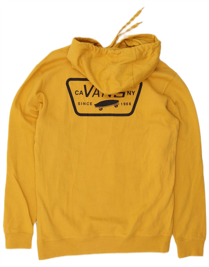 Vans Pull à capuche graphique homme petit jaune