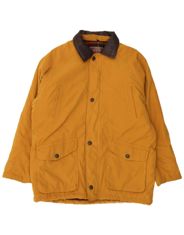 St. Bernard Veste coupe-vent pour homme UK 40 Large Jaune Nylon
