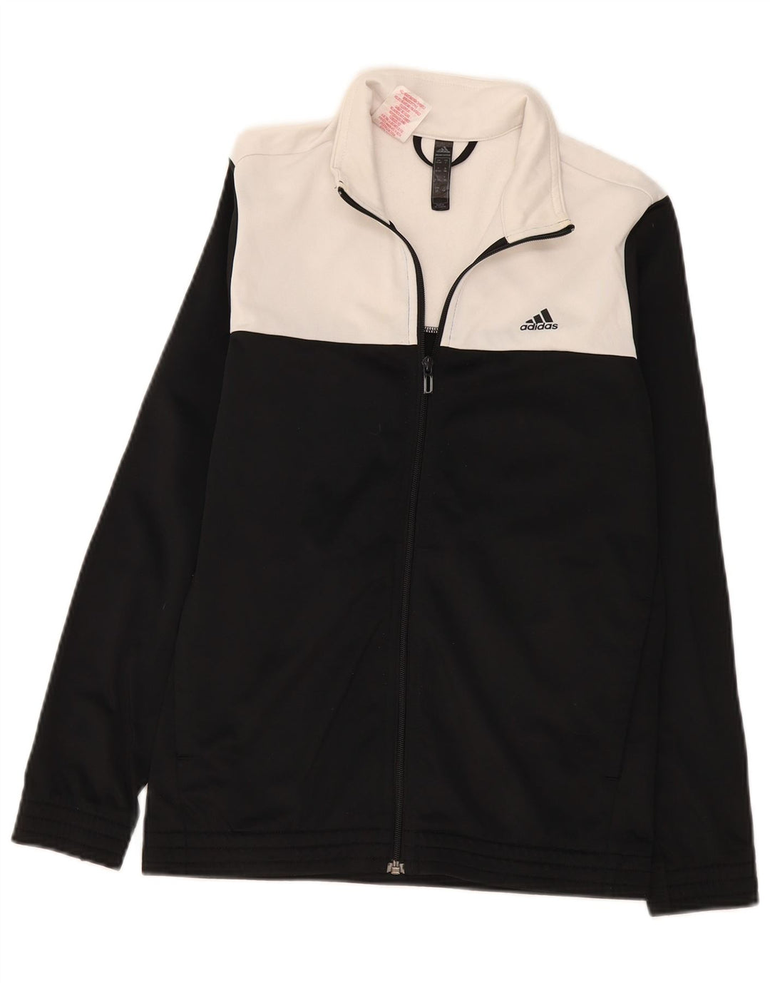 Adidas Veste de Survêtement Garçon 13-14 Ans Noir Colorblock Polyester