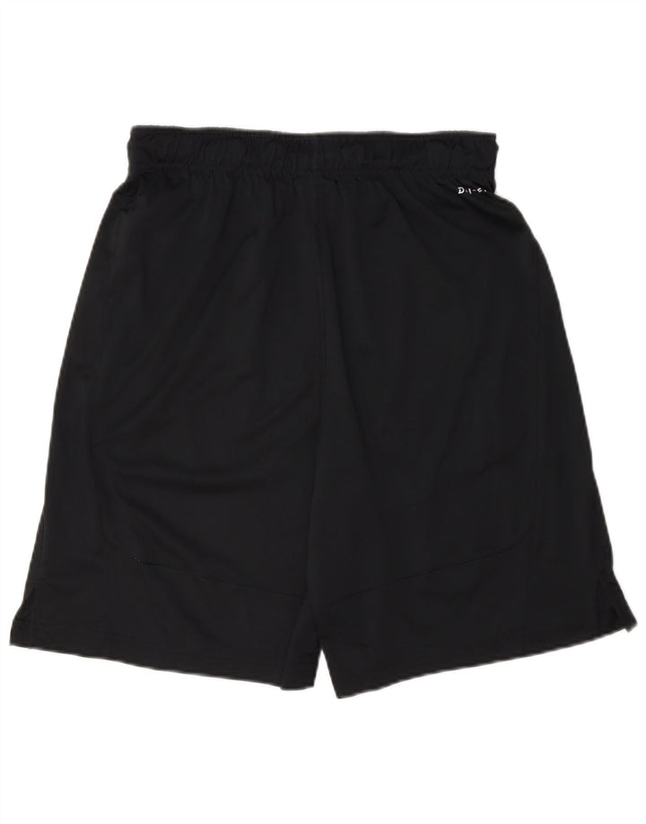 Short de sport Nike Dri Fit pour hommes, petit, noir, polyester