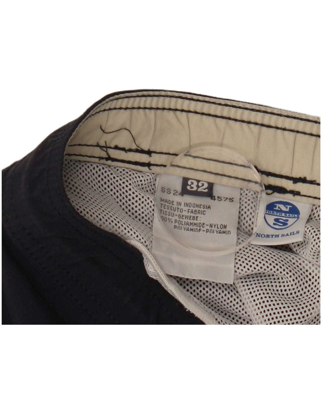 NORTH SAILS Short de Bain Graphique Homme Bleu Marine Moyen Polyamide