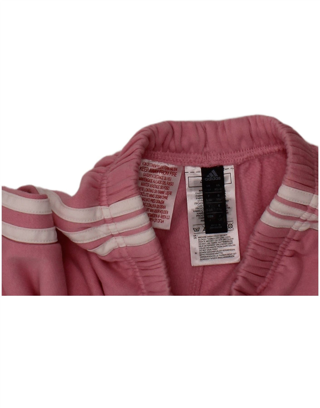 ADIDAS Pantalon de Survêtement Fille Joggers 5-6 ans Rose Coton