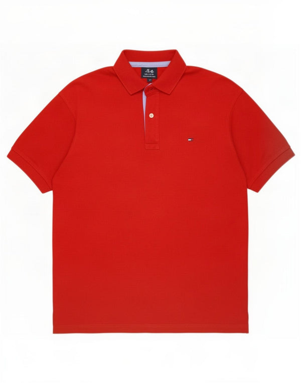 Tommy Hilfiger Polo Homme XL Rouge