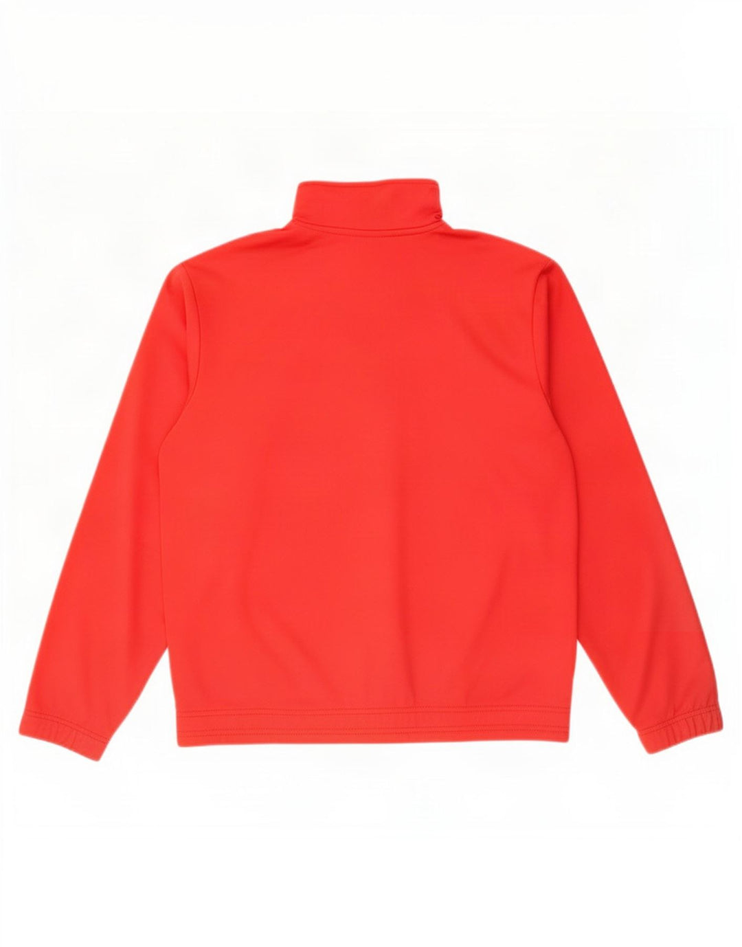Asics Sweat-shirt col zippé garçon 13-14 ans Rouge Polyester