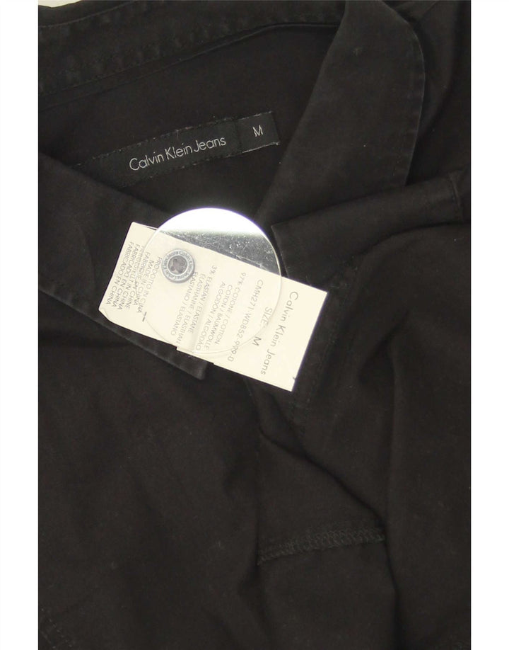 Calvin Klein Jeans Chemise Homme Coton Noir Moyen