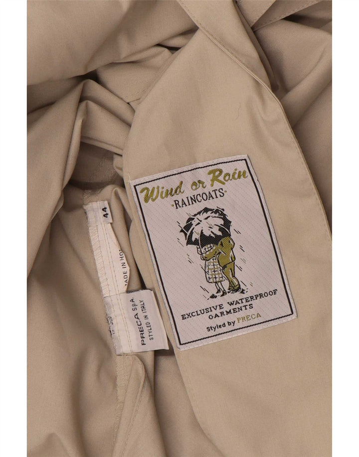 Wind or Rain Womens By Preca Imperméable surdimensionné IT 44 Beige moyen