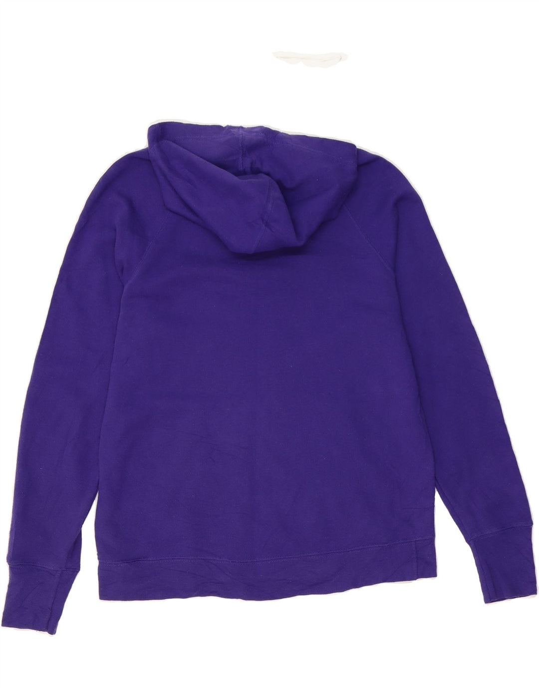 CHAMPION Womens Graphic Hoodie Jumper UK 14 Medium Purple Polyester Vintage Champion and Second-Hand Champion from Messina Hembry 
