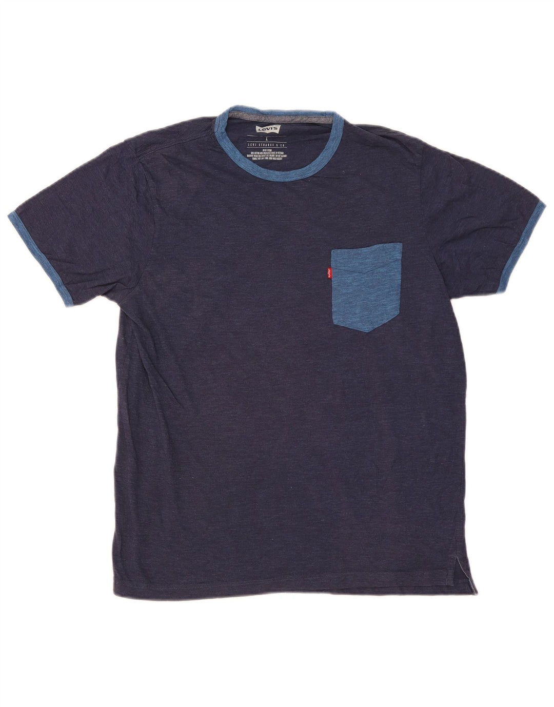 Levi's T-Shirt Homme Bleu Marine Large
