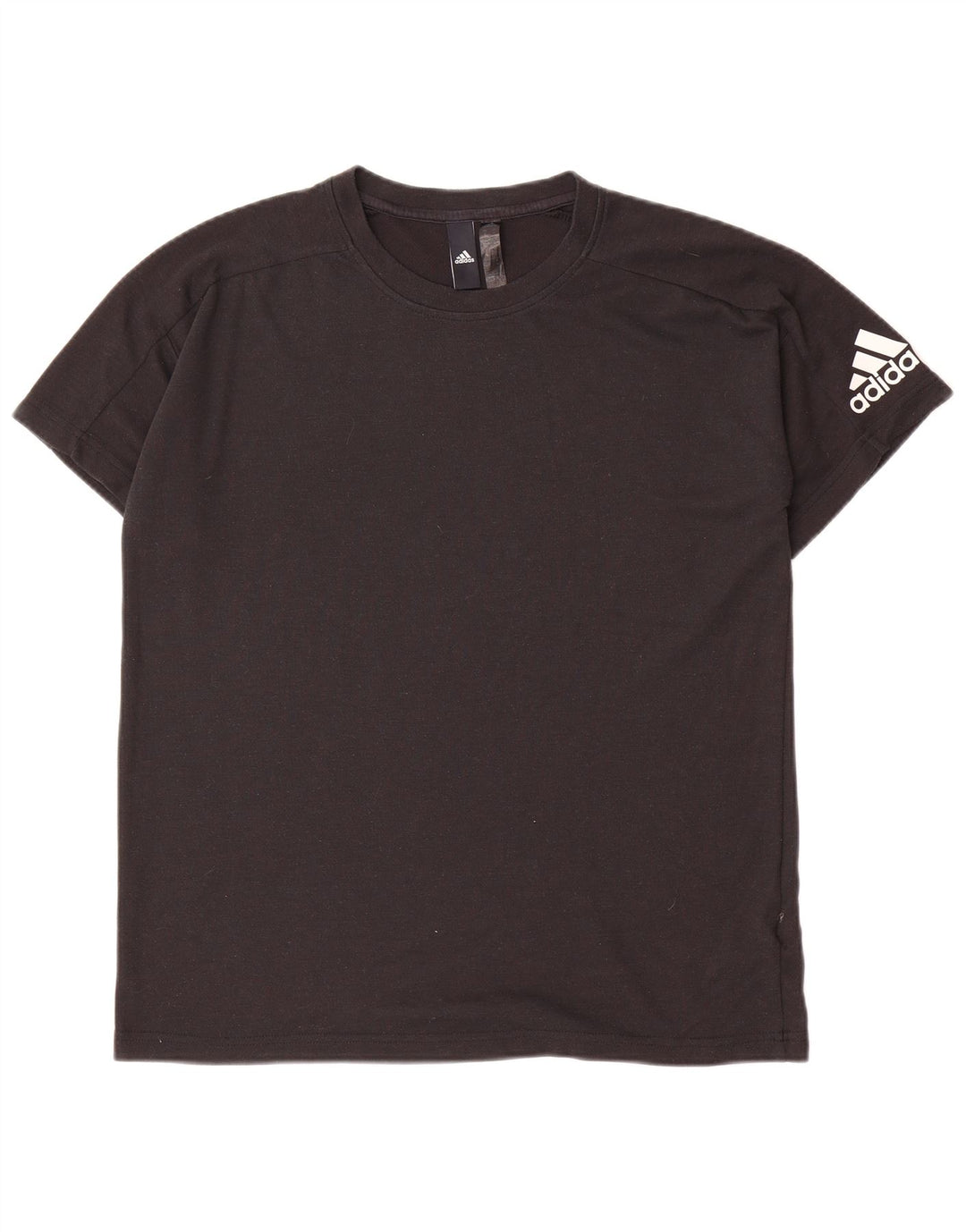 Adidas T-Shirt Homme Haut Noir Moyen Polyester