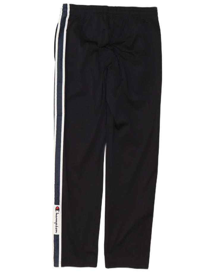 Champion Pantalon De Survêtement Graphique Homme Noir Moyen Polyester