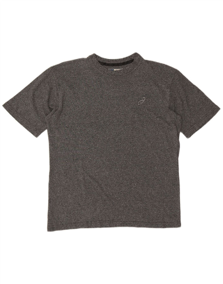 Asics T-Shirt Homme Top XL Gris Moucheté