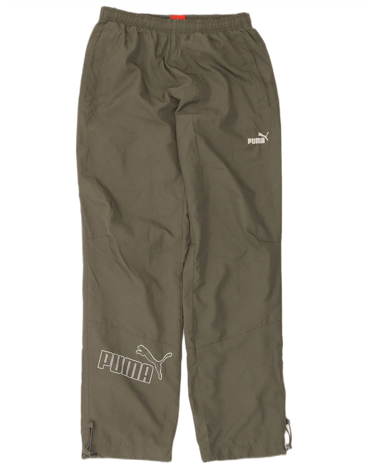 Puma Pantalon de Survêtement Graphique Homme Kaki Polyester