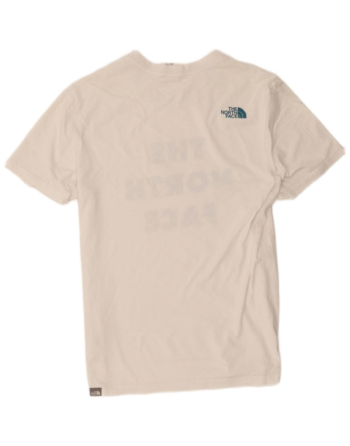 T-shirt graphique pour hommes The North Face Top Moyen Blanc Coton