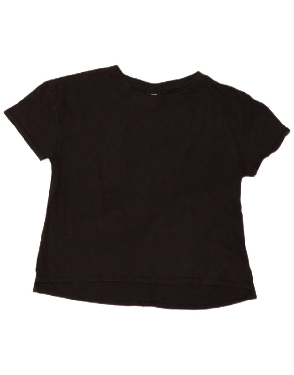 The North Face T-shirt pour femme en coton noir moyen UK 14