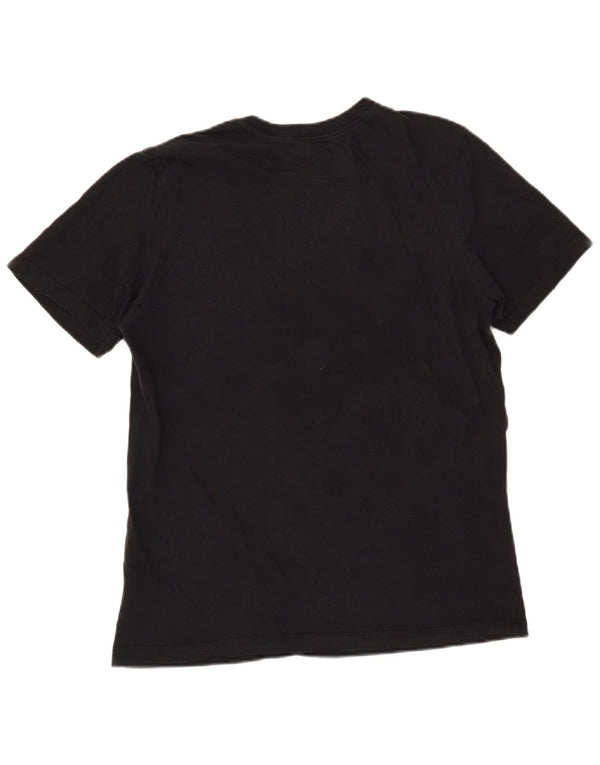 Nike T-shirt graphique pour homme en coton noir moyen