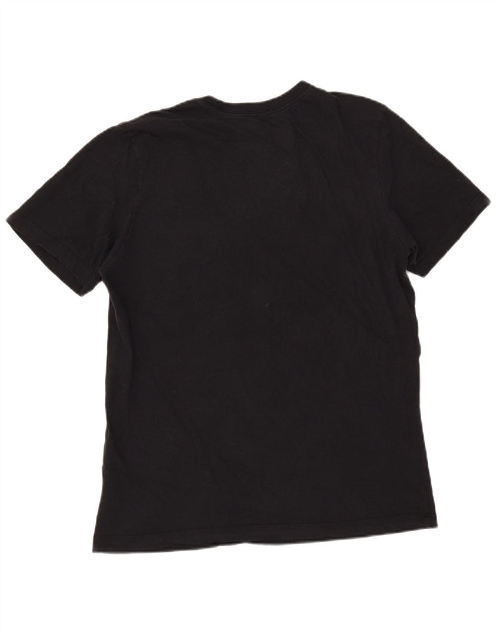 Nike T-shirt graphique pour homme en coton noir moyen