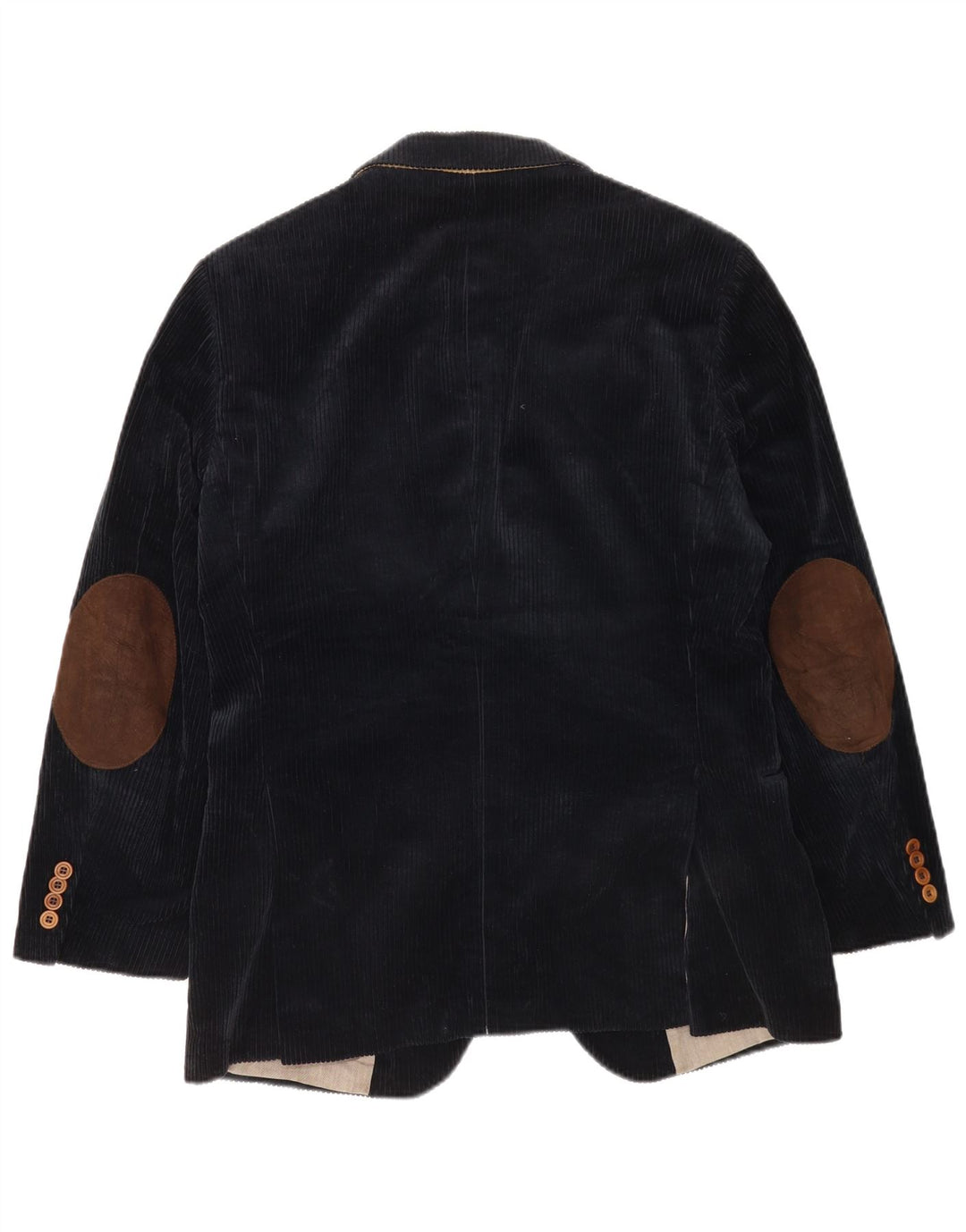 Tommy Hilfiger Veste blazer en velours côtelé à 2 boutons pour homme IT 48 Bleu marine moyen