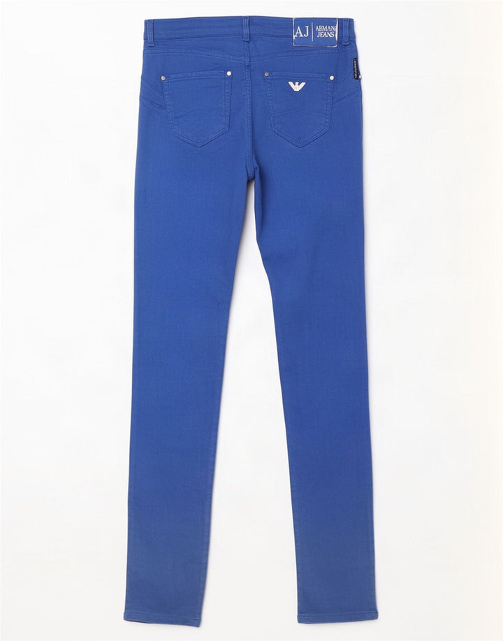 Armani Jeans Jean Slim Push Up Femme W24 L28 Bleu Modal