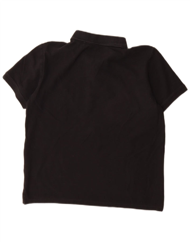 Mustang Polo Homme Coton Noir Moyen