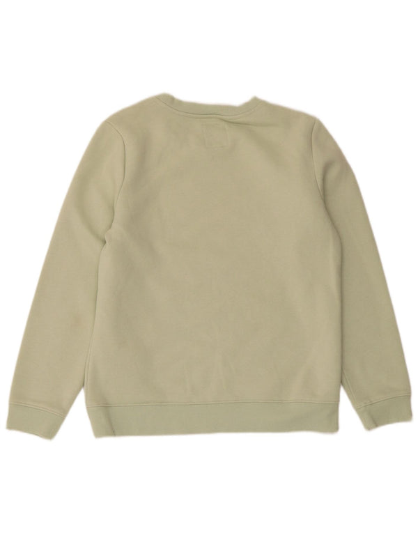 Crew Clothing Sweat-shirt pour femme UK 10 Petit Vert Coton