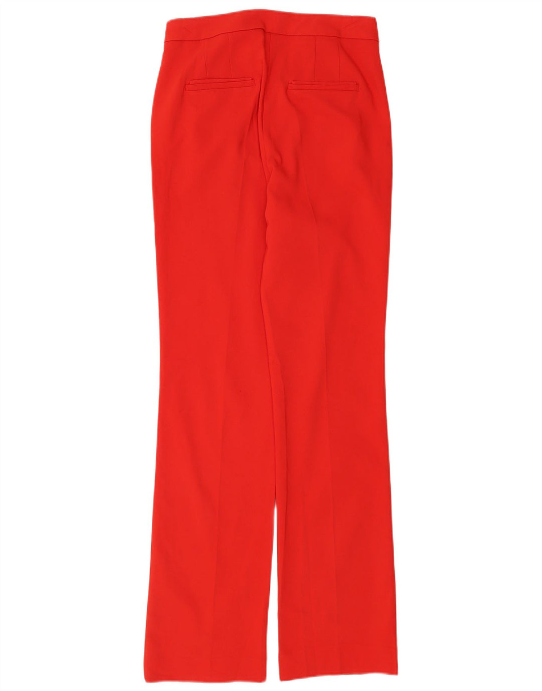 Zara Pantalon décontracté droit pour femme Medium W28 L34 Rouge