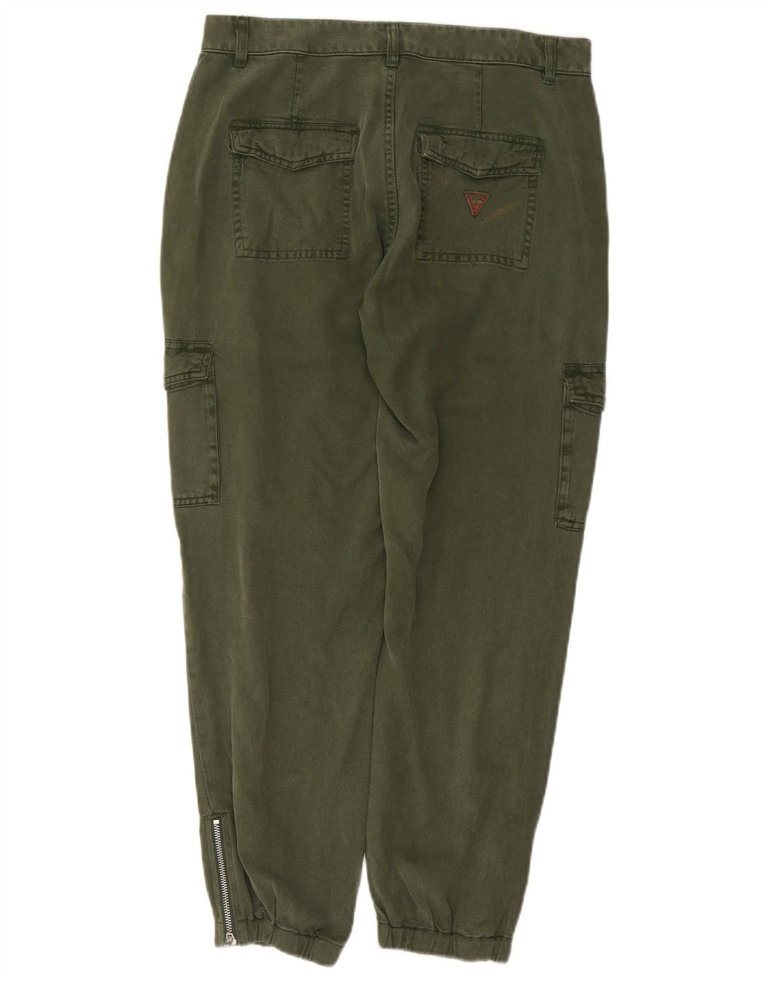 Guess Pantalon Cargo Joggers Femme W28 L29 Vert