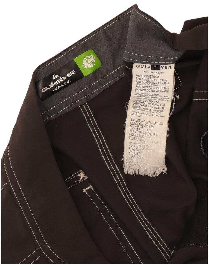 Quiksilver Short de Bain Graphique Homme Noir Moyen Polyester