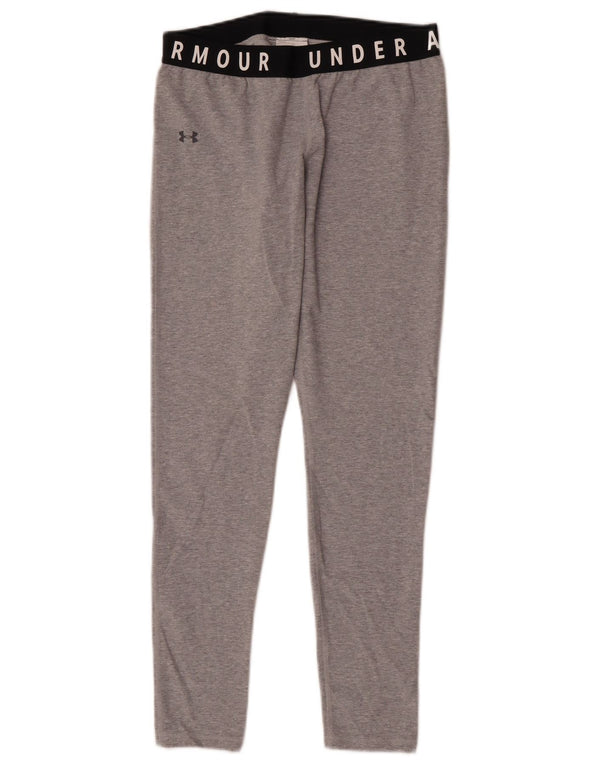 Under Armour Legging graphique pour femme UK 44 Coton color block gris moyen