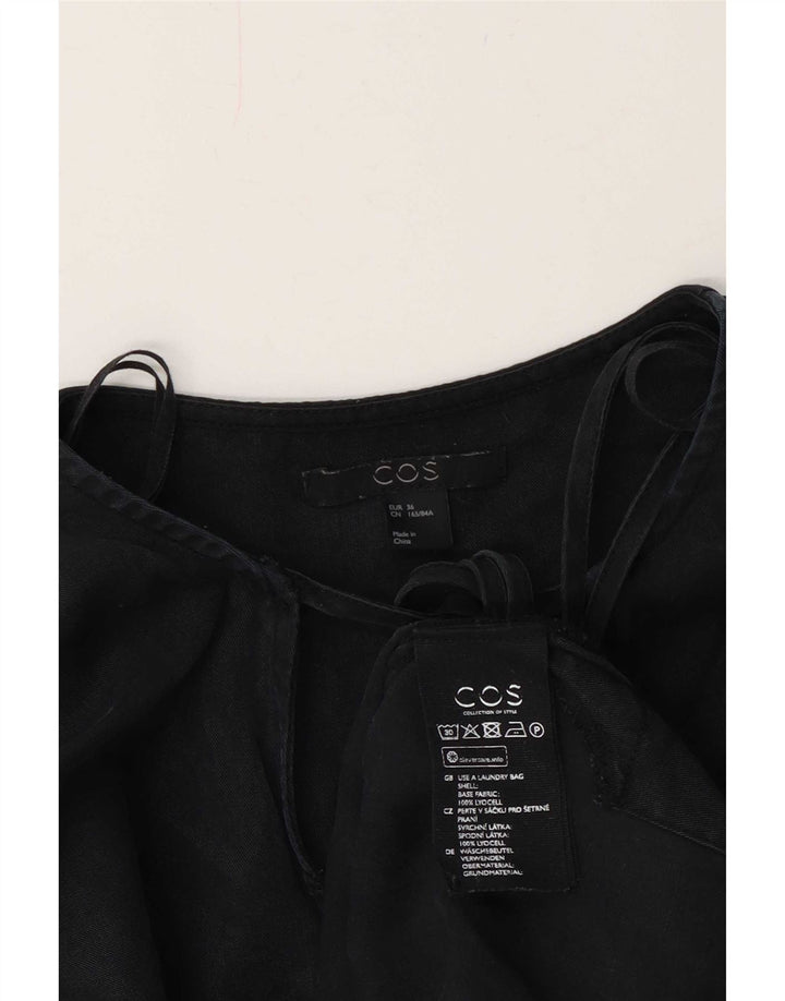 Cos Chemisier surdimensionné pour femme EU 36 Small Bleu marine