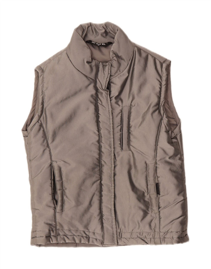 ZOE Gilet rembourré pour femme UK 14 Nylon gris moyen