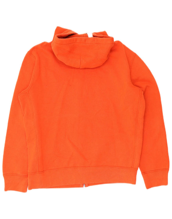 Polo Ralph Lauren Pull à capuche zippé pour homme en coton orange moyen