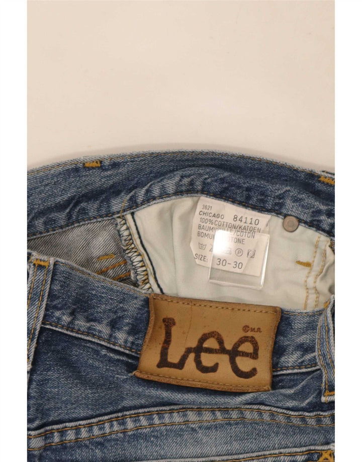 Lee Short en jean Chicago pour homme W30 en coton bleu moyen