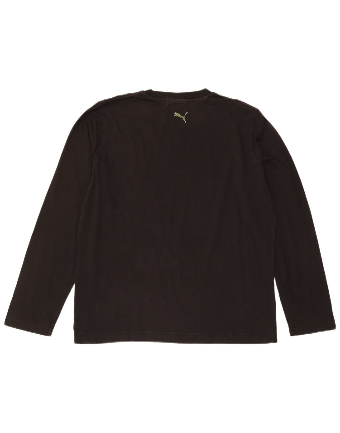 Puma Haut graphique à manches longues pour hommes, grand noir
