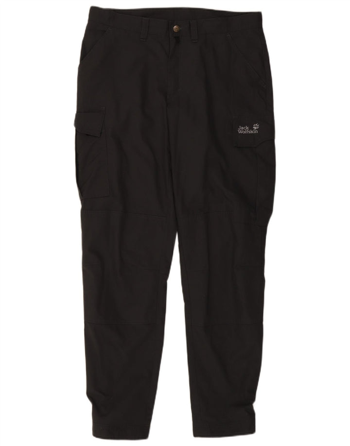 Jack Wolfskin Pantalon Cargo Joggers Femme W34 L32 Gris Polyester