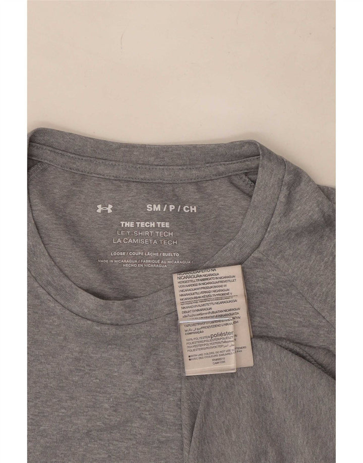 Under Armour T-Shirt Homme Petit Gris Polyester