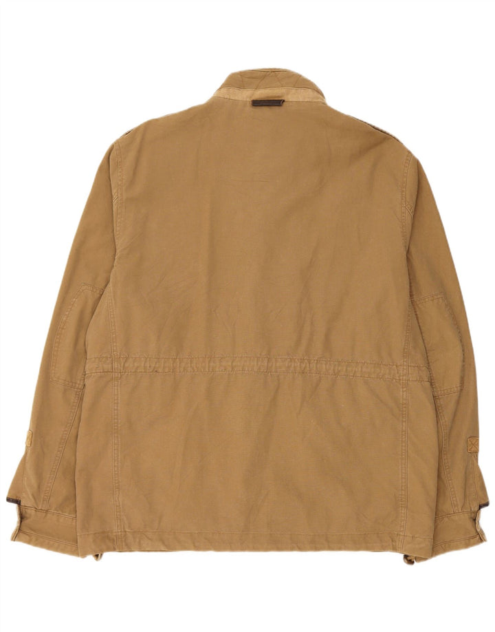 Fat Face Veste militaire pour homme UK 40 Large Beige Coton