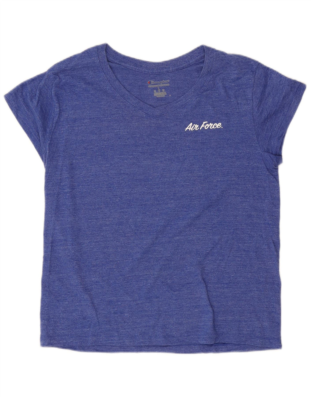 CHAMPION T-shirt graphique pour femme UK 16 Large Bleu