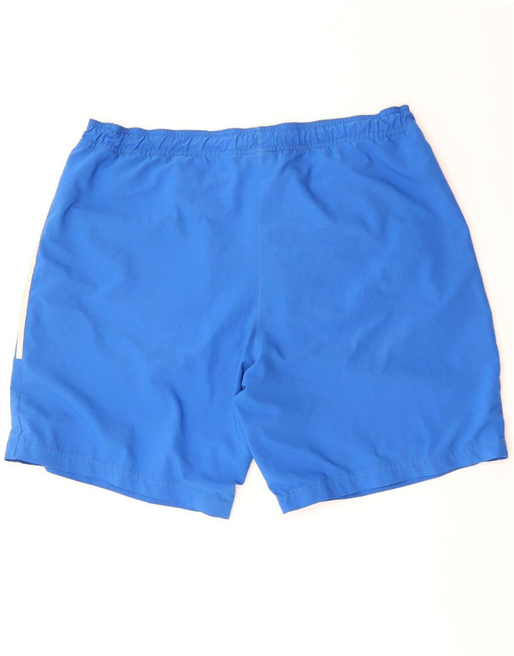 Adidas Short de sport pour homme XL Bleu Polyester