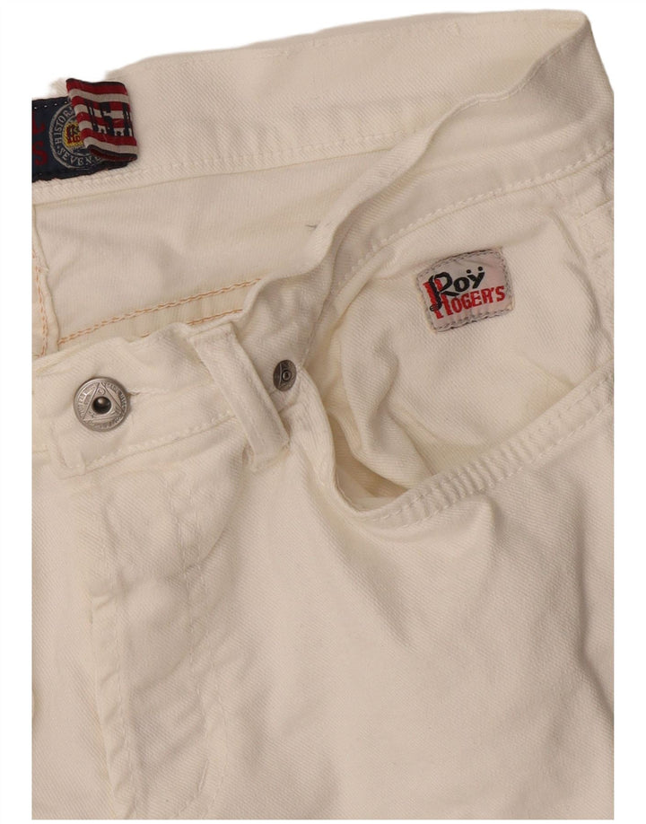 Roy Rogers Jean skinny bas pour femme W30 L32 Blanc