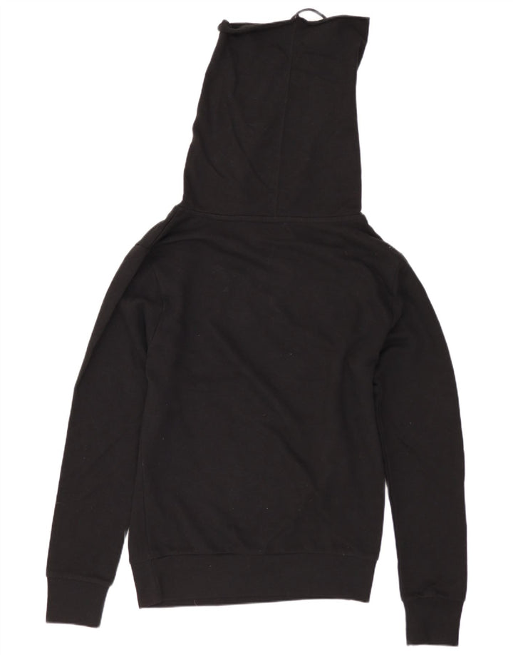 Zara Mens Roll Neck Sweatshirt Jumper Petit Noir Coton