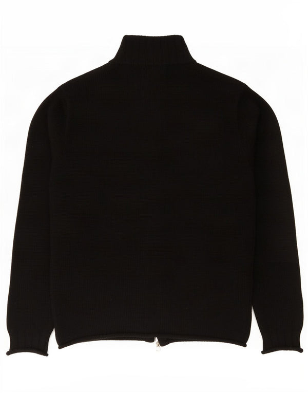 French Connection Cardigan Pull Homme Noir Moyen Laine