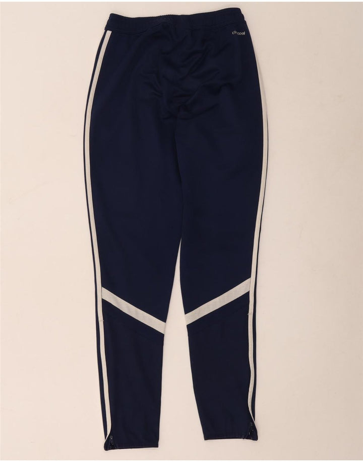 Adidas Pantalon de survêtement Climacool XS Bleu marine en polyester color block pour homme