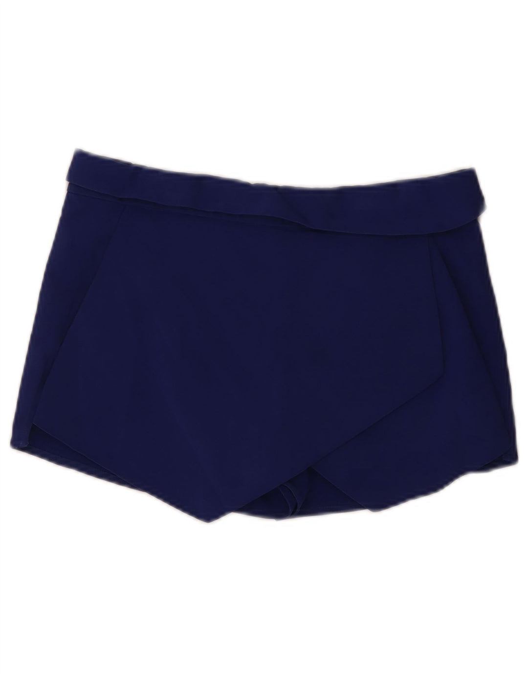 Short Femme Zara Medium W28 Bleu Marine Coton