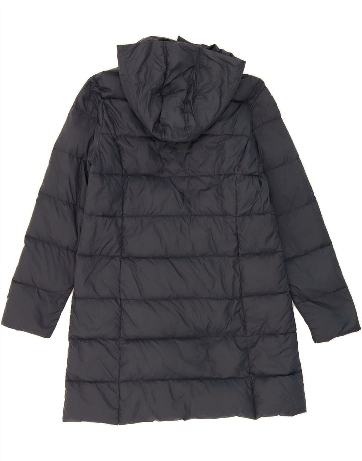 SERGIO TACCHINI Womens Hooded Padded Coat IT 48 XL Navy Blue Polyamide Vintage Sergio Tacchini and Second-Hand Sergio Tacchini from Messina Hembry 