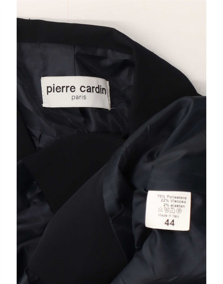 Pierre Cardin Veste blazer à manches 3/4 pour femme IT 44 Bleu marine moyen