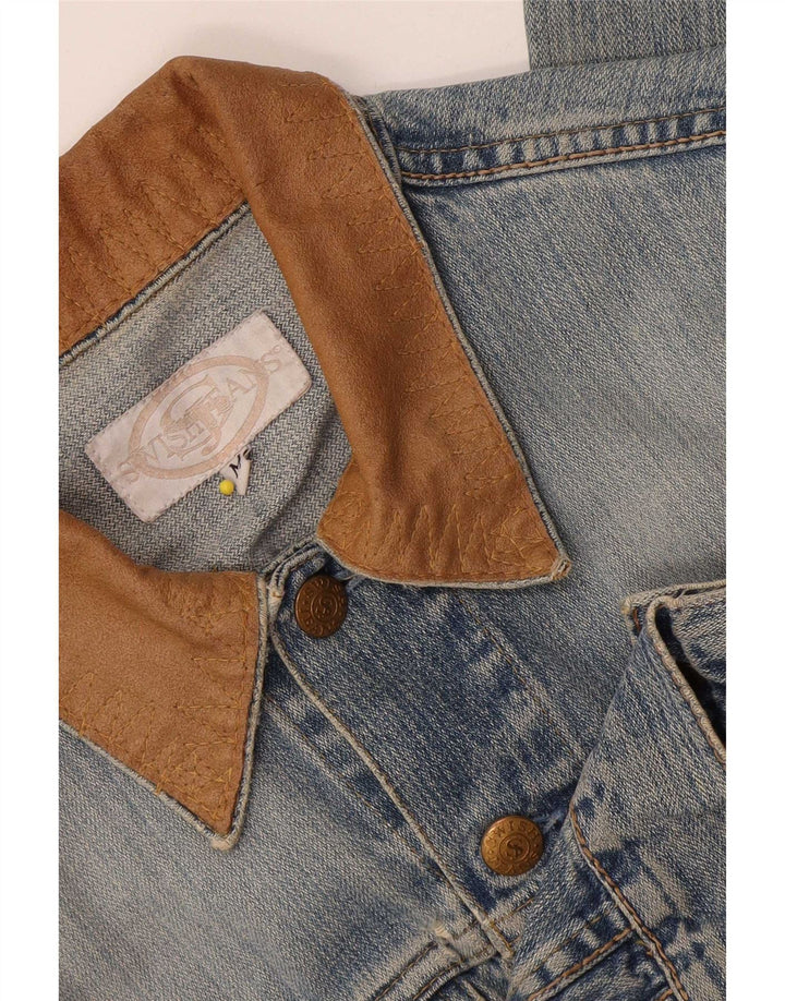 Swish Veste en jean courte pour femme UK 14 Bleu moyen
