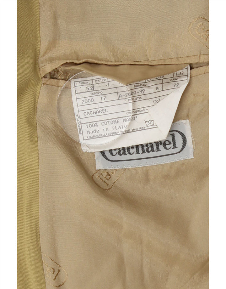 Cacharel Veste Blazer 2 Boutons Homme IT 52 XL Beige Coton
