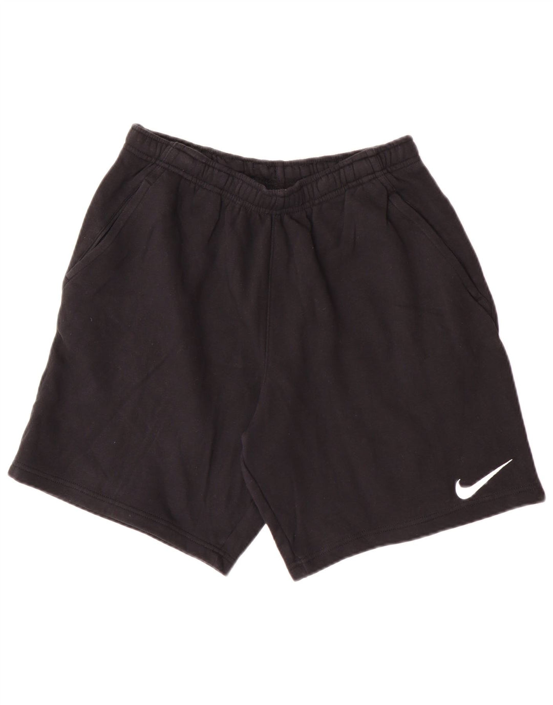 Nike Short de sport coupe ample en coton noir moyen pour homme